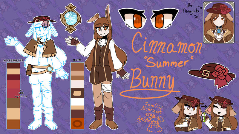 Cinnamon "Summer" Bunny